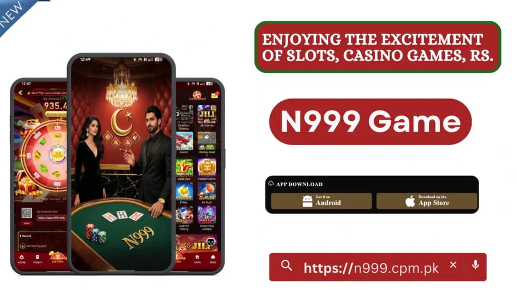 N999 APK download screen on Android
